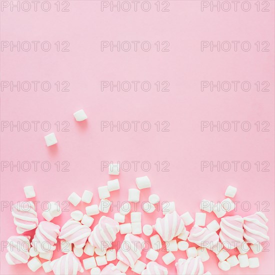 Pile marshmallows
