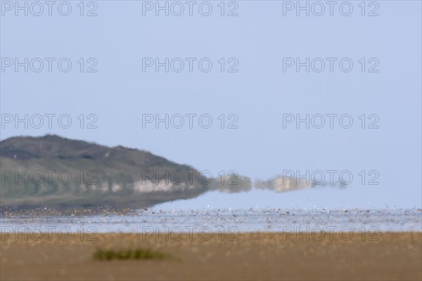 View from Minsener Oog to Wangerooge