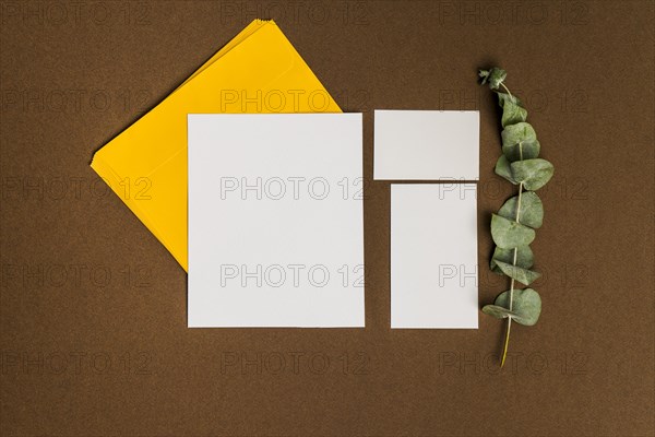 Floral decoration with three sheets paper
