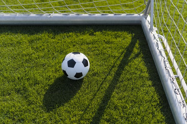 Ball goalpost soccer field