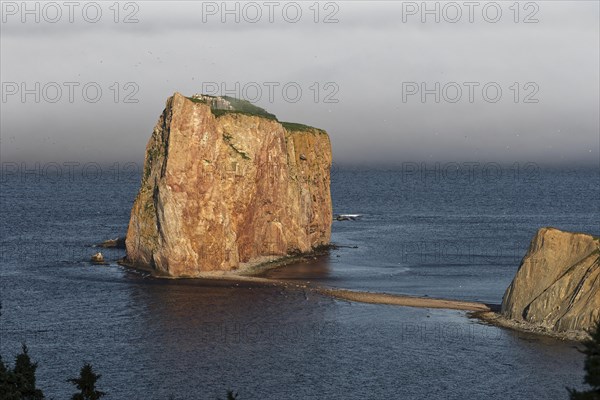 Fog at Perce Rock