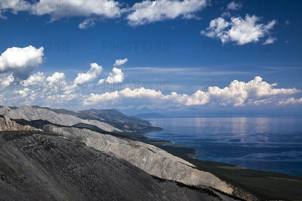 Mountain Landscape at Lake Khuvsgul