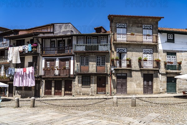 The Praca de Sao Tiago square in the old town of Guimaraes