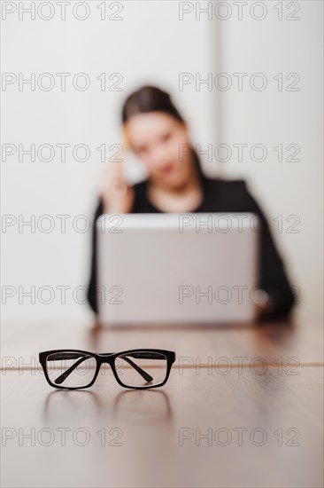 Glasses office table