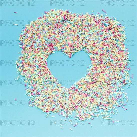 Heart heap sprinkles