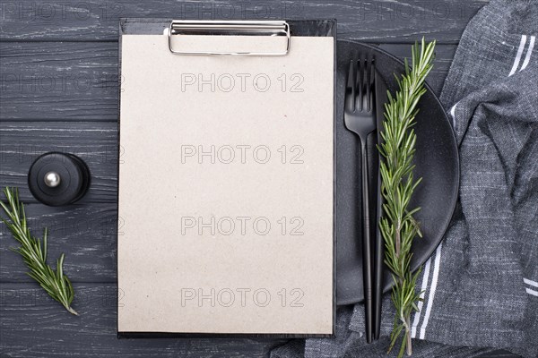 Clipboard top table setting