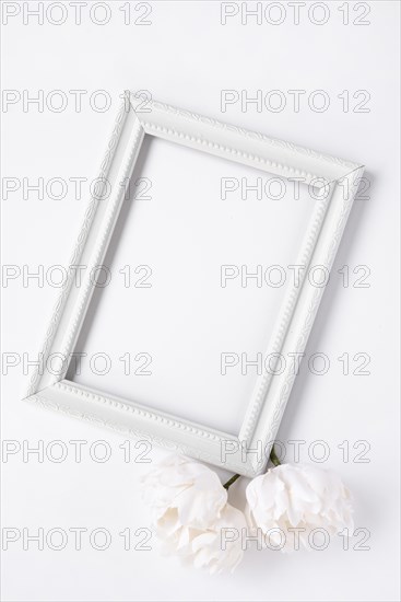 Mock up minimalist white frame