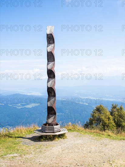 Artful wooden sculpture