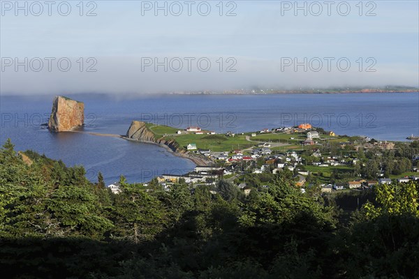 Fog at Perce Rock