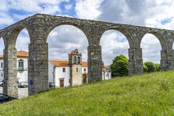 Aqueduct and Chapel Igreja e Convento de Sao Francisco in Vila do Conde