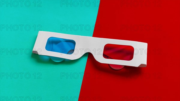 Carton 3d glasses