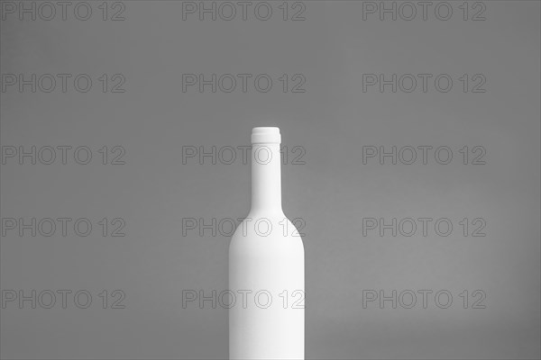 White bottle mockup