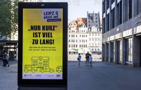Joint poster campaign by the city of Leipzig