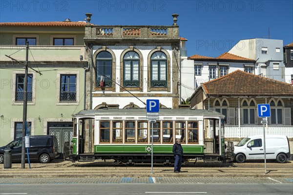 Historic Electrico tramway in Porto