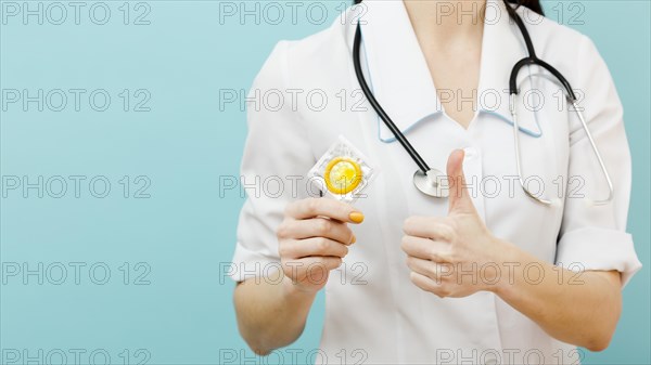 Woman doctor approves using protection