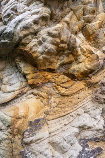 Eroded sandstone