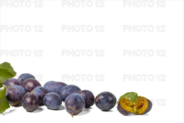 Several plums