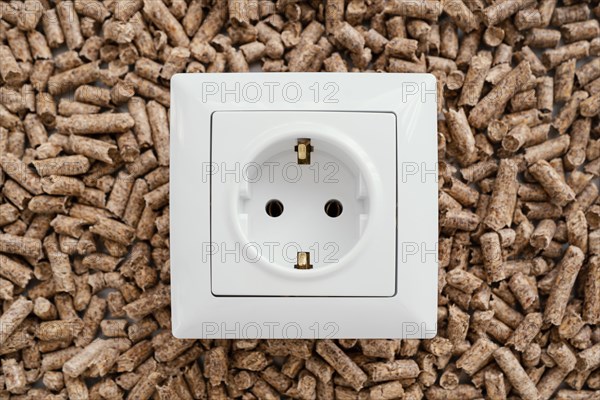 Top view electric socket pellets
