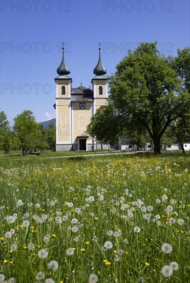 Laurentius Church in Sankt Lorenz near Mondsee