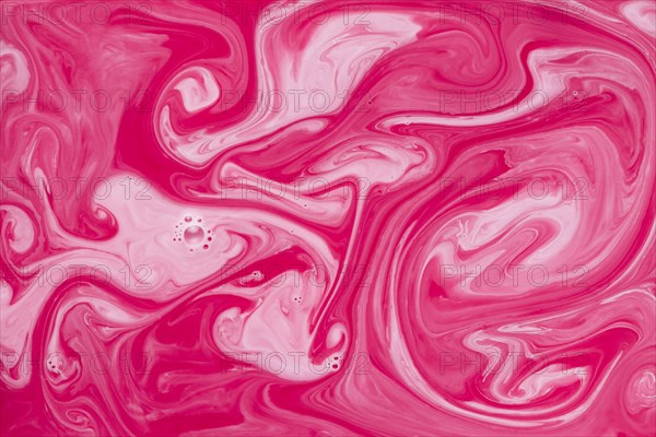 Red pink marble texture fluid background