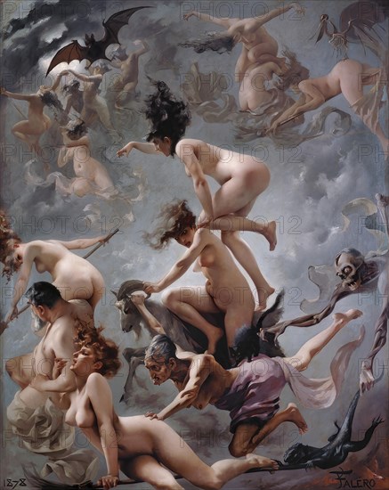 Witches on the Way to their Witches' Sabbath