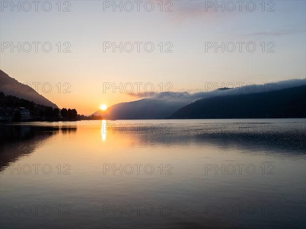 Morning red at sunrise