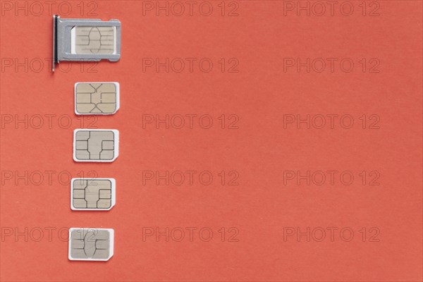 Set sim cards with copy space