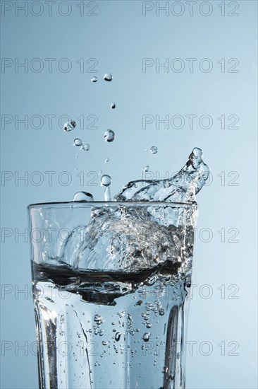 Clear glass with water