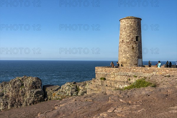 Historic lighthouse at Cap Frehel