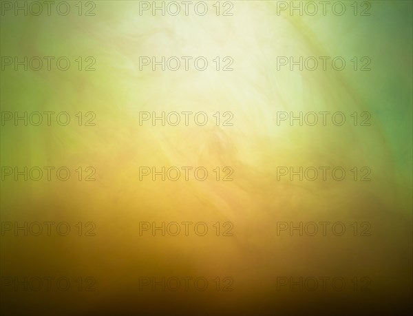 Abstract cloud haze green yellow