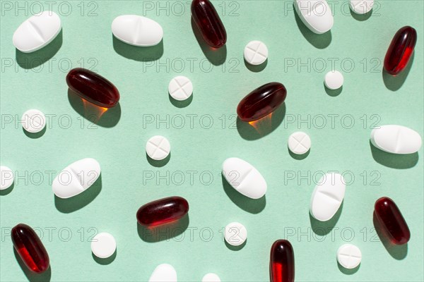 View pills arrangement