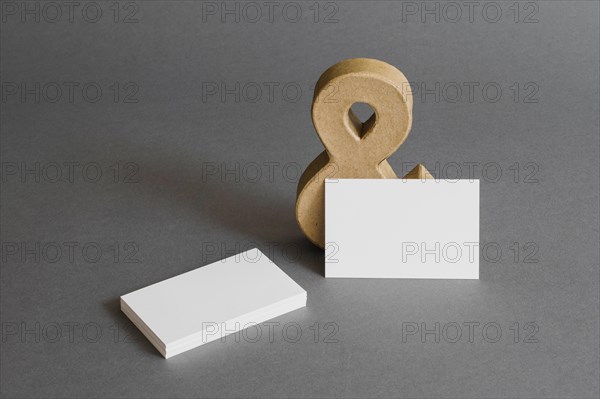Stationery concept with business cards