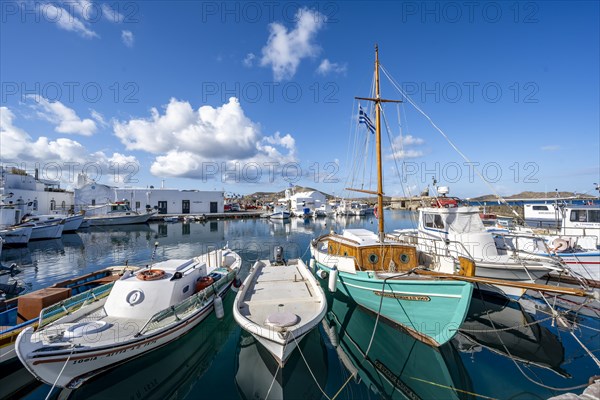 Fishing boats in Naoussa harbour