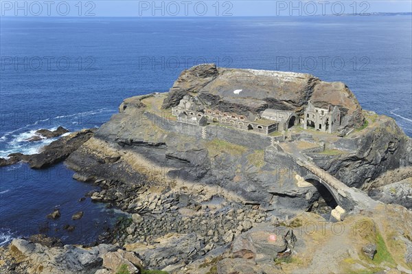 Vauban fortress at the Pointe des Capucins at Roscanvel