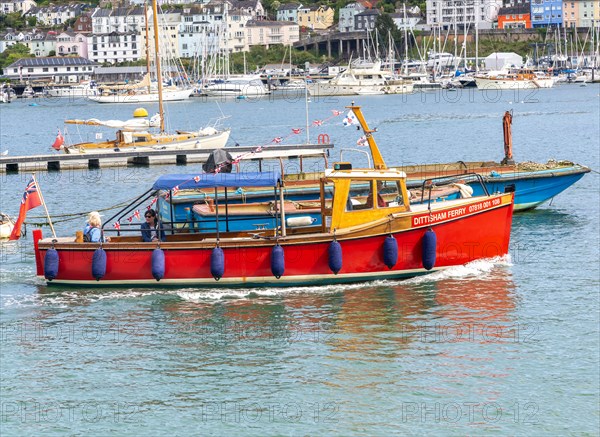 Dittisham foot passenger ferry boat River Dart