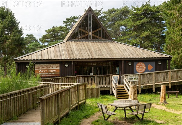 Entrance and ticket office at West Stow