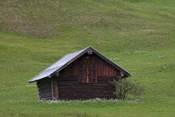 Wooden hut