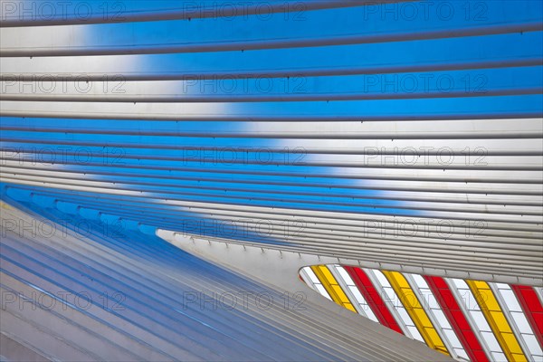 Constructive detail in Liege-Guillemins station