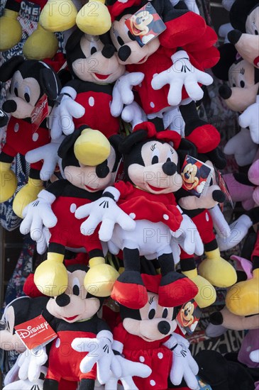 Oktoberfest Plush Toys at Stand Mickey Mouse Munich Bavaria