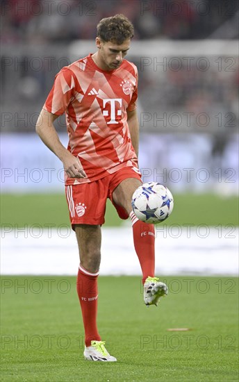 Warm-up training Leon Goretzka FC Bayern Munich FCB