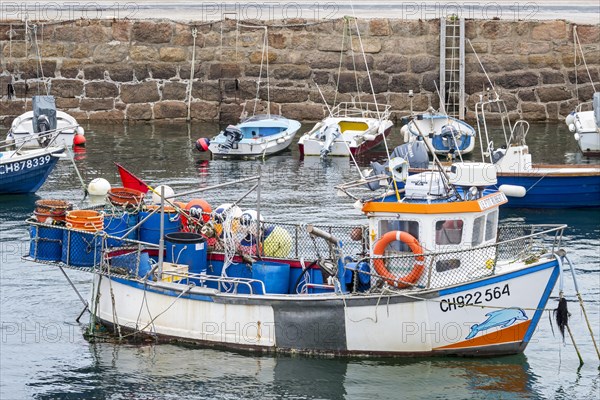 Little fishing boat in Port Levi