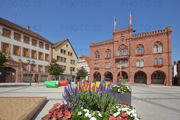 Town hall built 1867