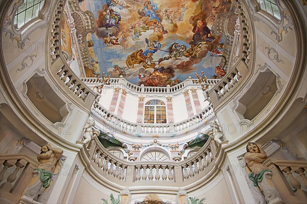 Wurzach Castle with Baroque Staircase from 1723