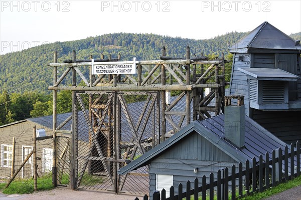 Entrance gate of Natzweiler-Struthof