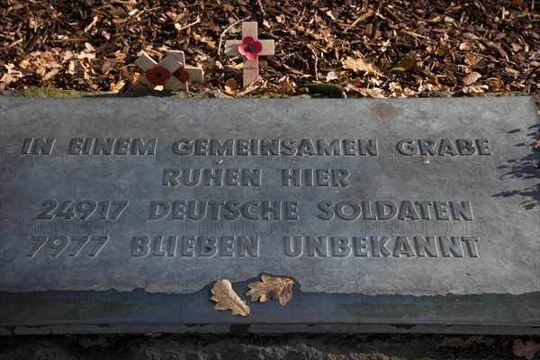 Mass grave at the Soldatenfriedhof