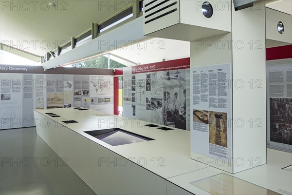 Visitor centre of the Lijssenthoek Military Cemetery