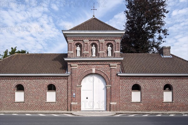 Old entrance gate of the Sint-Sixtusabdij