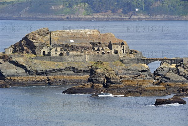 Vauban fortress at the Pointe des Capucins at Roscanvel