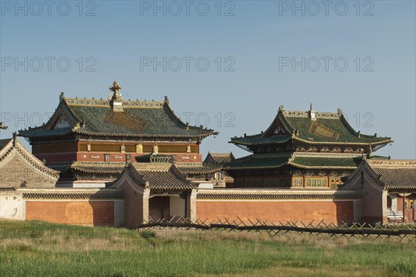 Temple in the interior of Erdene Zuu Khiid Monastery