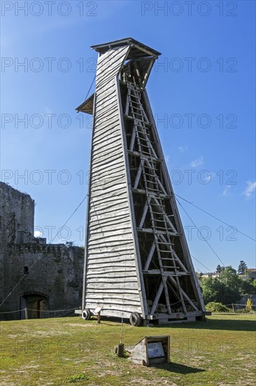 Medieval siege tower